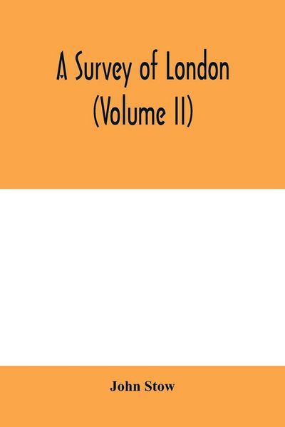 Produktbild: A survey of London (Volume II)