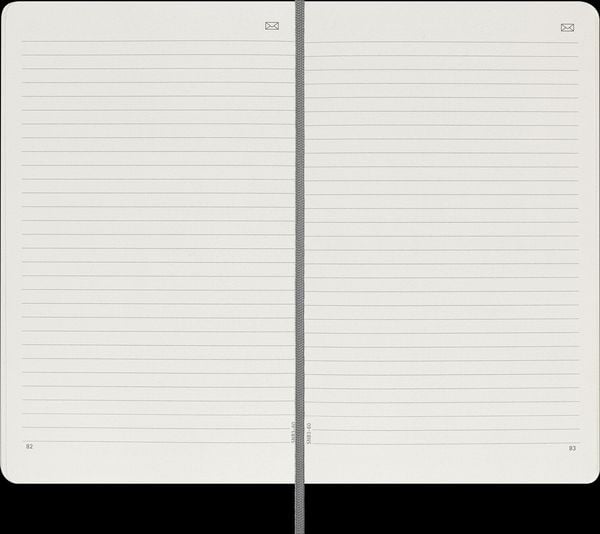 Produktbild: Moleskine Smart Notebook, Large, Ruled, Black, Soft Cover (5 x 8.25)