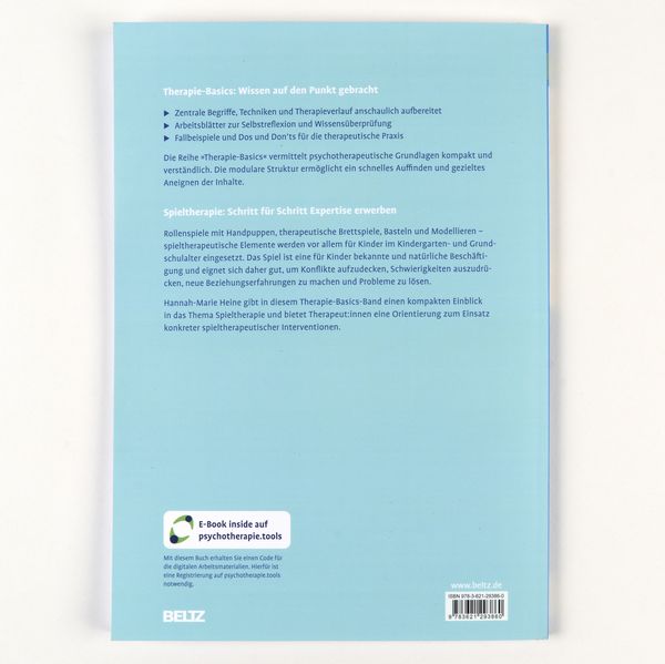 Produktbild: Therapie-Basics Spieltherapie