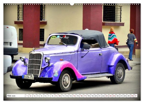 Produktbild: Best of The Thirties - Amerikanische Oldtimer aus den Drei&szlig;iger Jahren (Wandkalender 2026 DIN A2 quer), CALVENDO Monatskalender
