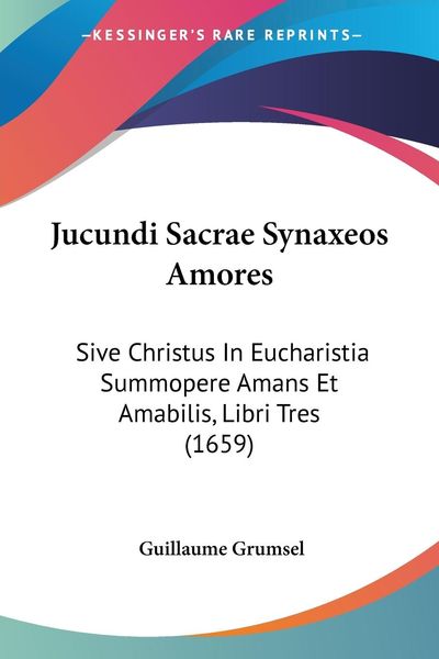 Produktbild: Jucundi Sacrae Synaxeos Amores