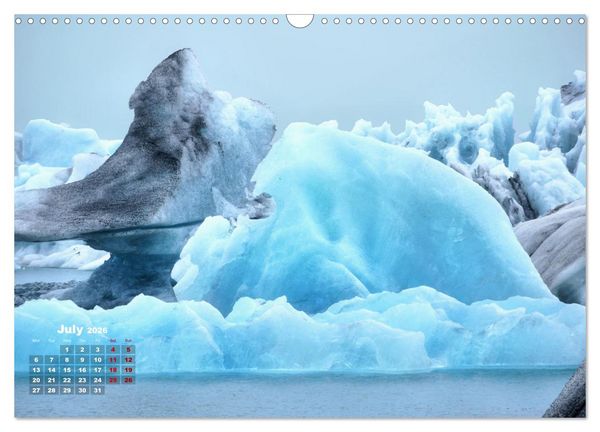 Produktbild: Iceland Beauty of Nature (Wall Calendar 2026 DIN A3 landscape), CALVENDO 12 Month Wall Calendar