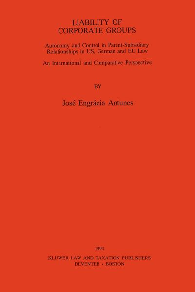 Produktbild: Liability of Corporate Groups