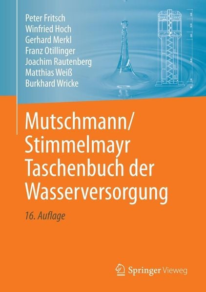 Produktbild: Mutschmann/Stimmelmayr Taschenbuch der Wasserversorgung