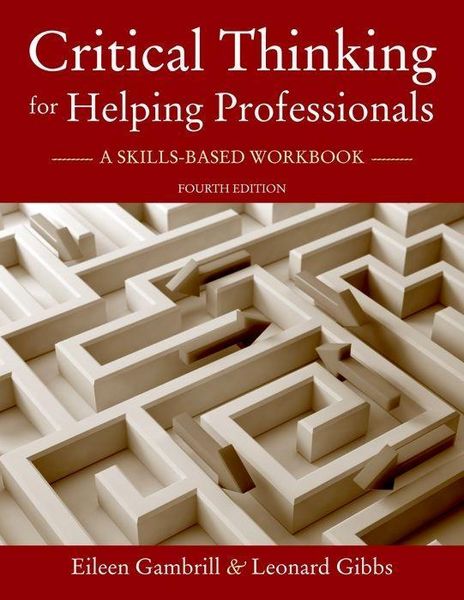 Produktbild: Gambrill, E: Critical Thinking for Helping Professionals