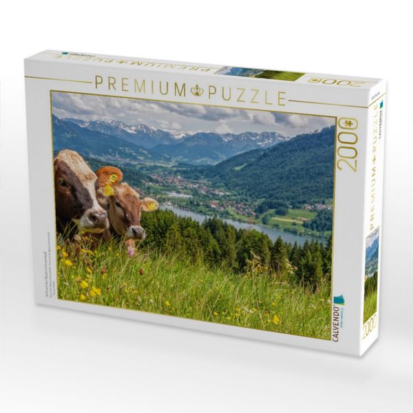 Produktbild: CALVENDO Puzzle Sicht auf den Alpsee in Immenstadt | 2000 Teile Lege-Gr&ouml;&szlig;e 90x67cm Foto-Puzzle f&uuml;r gl&uuml;ckliche Stunden