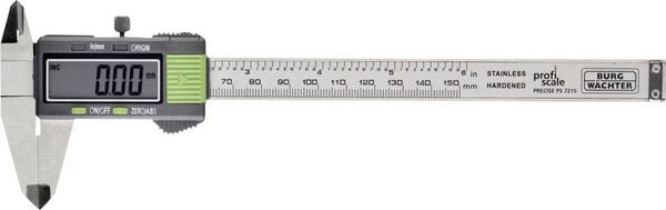 Burg Wächter PRECISE PS 7215 72150 Digitaler Messschieber 150 mm