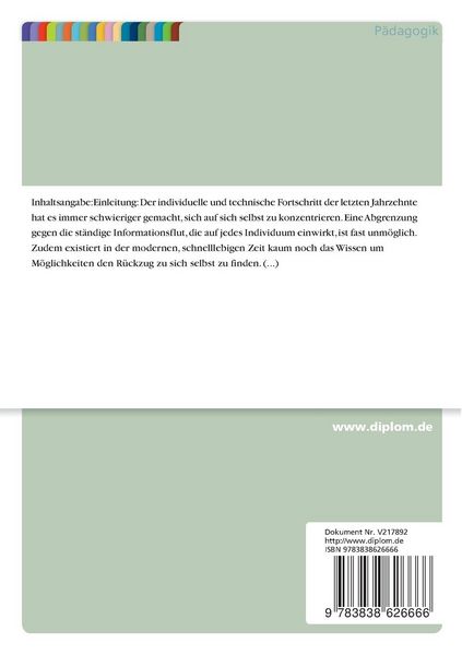 Produktbild: Formen und M&ouml;glichkeiten der Entspannung mit Kindern als Wege zu Pr&auml;vention und Intervention im Sozialverhalten