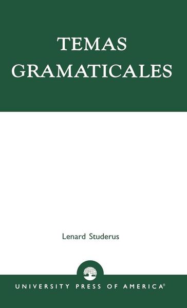 Produktbild: Temas Gramaticales