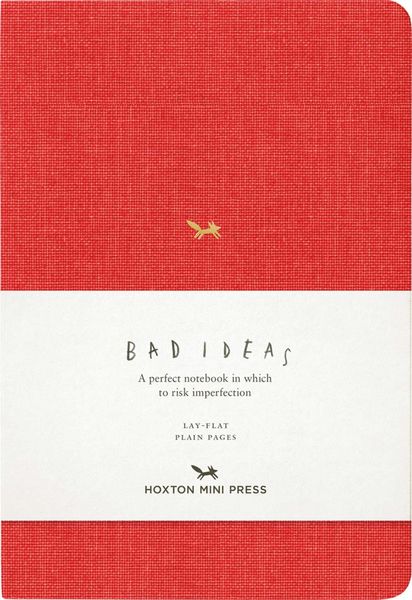 Produktbild: A Notebook for Bad Ideas (Medium / Red / Unlined)