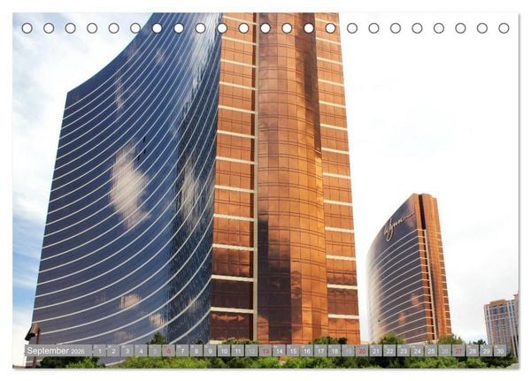 Produktbild: Las Vegas - Nevada (Tischkalender 2026 DIN A5 quer), CALVENDO Monatskalender