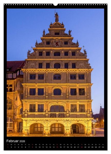 Produktbild: Braunschweig im sch&ouml;nsten Licht (Wandkalender 2026 DIN A2 hoch), CALVENDO Monatskalender