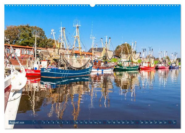 Produktbild: GREETSIEL-LIEBE (Wandkalender 2026 DIN A2 quer), CALVENDO Monatskalender