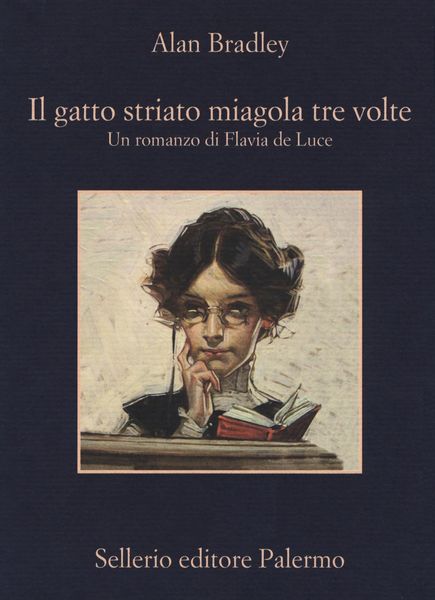 Produktbild: Il gatto striato miagola tre volte. Un romanzo di Flavia de Luce