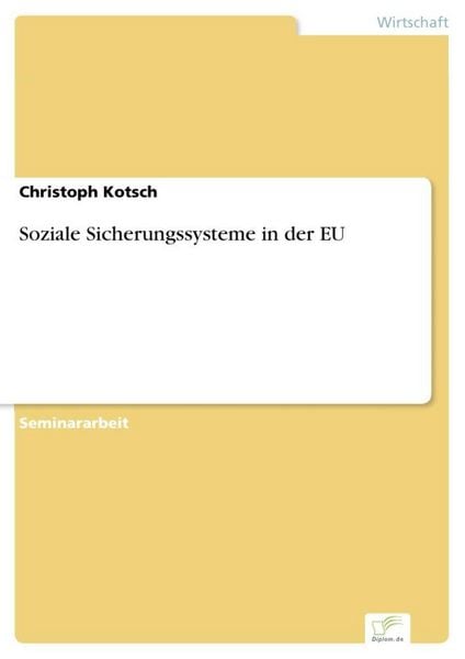 Produktbild: Soziale Sicherungssysteme in der EU