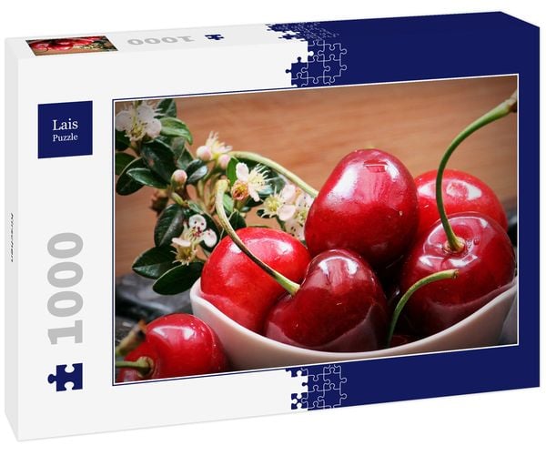 Produktbild: Lais Puzzle Kirschen 1000 Teile