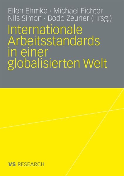 Produktbild: Internationale Arbeitsstandards in einer globalisierten Welt