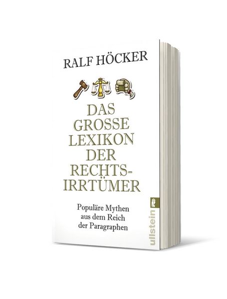 Produktbild: Das gro&szlig;e Lexikon der Rechtsirrt&uuml;mer