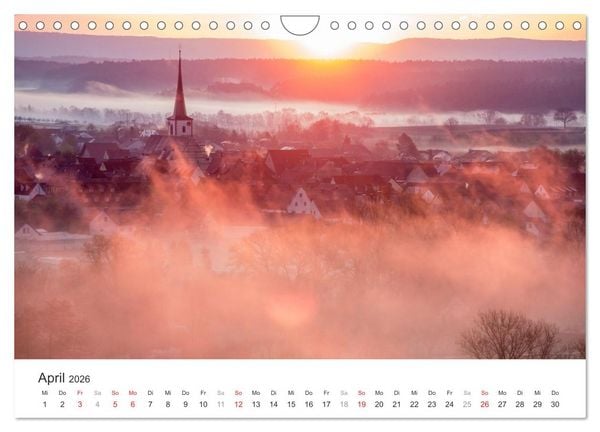 Produktbild: Malerisches Mainfranken (Wandkalender 2026 DIN A4 quer), CALVENDO Monatskalender