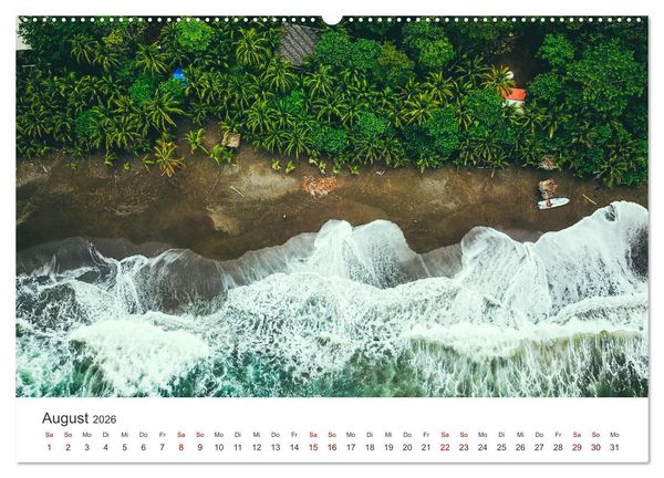 Produktbild: Panama - Traumhafte Str&auml;nde und St&auml;dte. (Wandkalender 2026 DIN A2 quer), CALVENDO Monatskalender