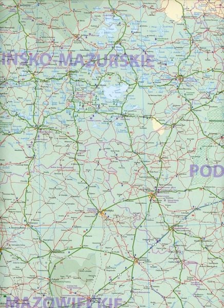 Produktbild: Warsaw / Poland East 1:9 000