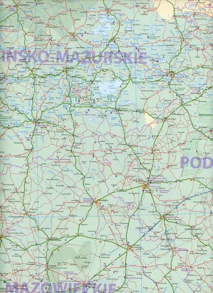 Produktbild: Warsaw / Poland East 1:9 000