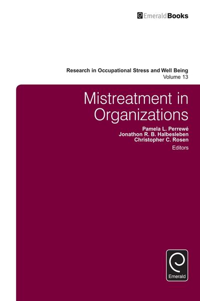 Produktbild: Mistreatment in Organizations