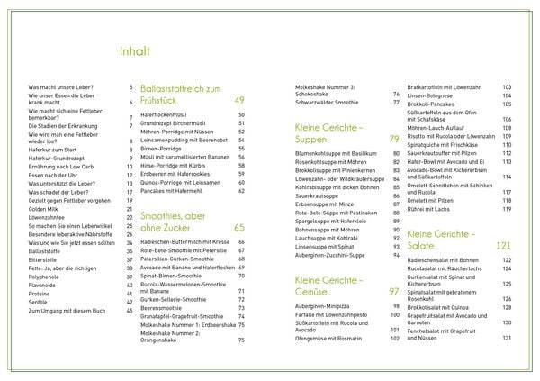 Produktbild: Richtig essen bei Fettleber