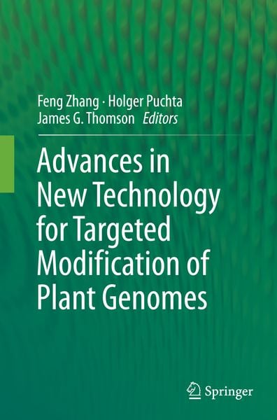 Produktbild: Advances in New Technology for Targeted Modification of Plant Genomes