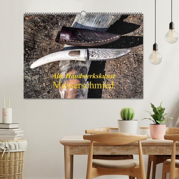 Produktbild: Alte Handwerkskunst Messerschmied (Wandkalender 2027 DIN A2 quer), CALVENDO Monatskalender