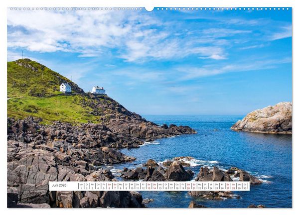 Produktbild: Norwegen - ein traumhaftes Reiseziel (hochwertiger Premium Wandkalender 2026 DIN A2 quer), Kunstdruck in Hochglanz