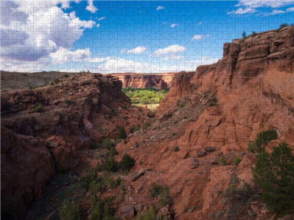 Produktbild: CALVENDO Puzzle Canyon de Chelly | 1000 Teile Lege-Gr&ouml;&szlig;e 64x48cm Foto-Puzzle f&uuml;r gl&uuml;ckliche Stunden