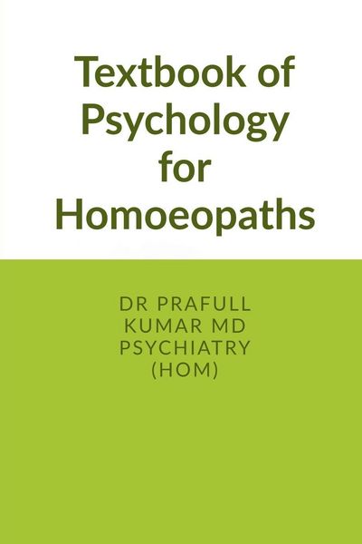 Produktbild: Textbook of Psychology for Homoeopaths