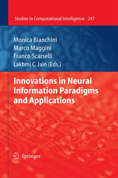 Produktbild: Innovations in Neural Information Paradigms and Applications