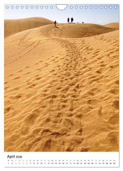 Produktbild: Gran Canaria - Urlaubsinsel f&uuml;r Sonnenanbeter (Wandkalender 2026 DIN A4 hoch), CALVENDO Monatskalender