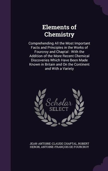 Produktbild: Elements of Chemistry