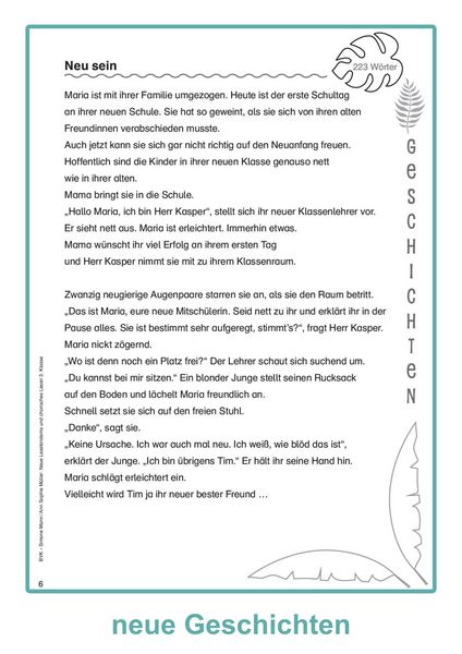 Produktbild: Neue Lesetandems und chorisches Lesen 3. Klasse