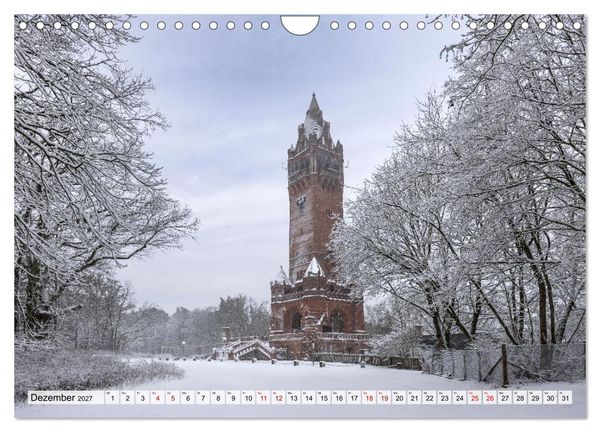 Produktbild: Berlin - Faszination bei Tag und Nacht (Wandkalender 2027 DIN A4 quer), CALVENDO Monatskalender