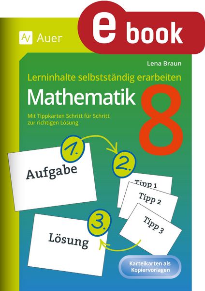 Produktbild: Lerninhalte selbstst&auml;ndig erarbeiten Mathematik 8