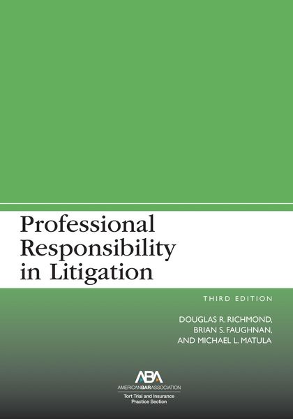 Produktbild: Professional Responsibility in Litigation, Third Edition