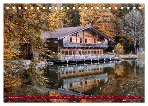 Produktbild: Tiroler Bergseen (Tischkalender 2026 DIN A5 quer), CALVENDO Monatskalender