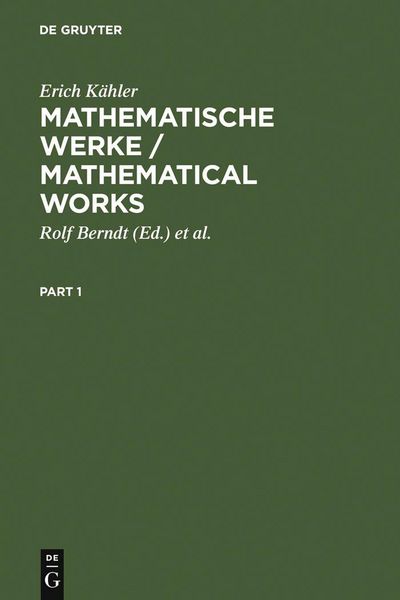 Produktbild: Mathematische Werke / Mathematical Works