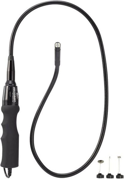 Produktbild: USB-Endoskop VOLTCRAFT BS-18HD/USB Sonden-&Oslash;: 8 mm Sonden-L&auml;nge: 88 cm Fokussierung, LED-Beleuchtung