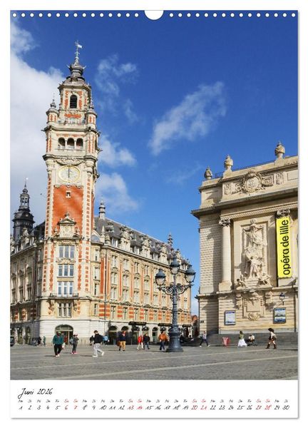 Produktbild: Lille - Faszinierende Metropole (Wandkalender 2026 DIN A3 hoch), CALVENDO Monatskalender