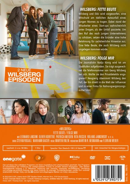 Produktbild: Wilsberg 38 - Fette Beute / Folge mir