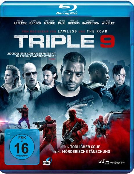Triple 9, Blu-ray