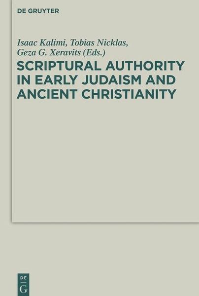 Produktbild: Scriptural Authority in Early Judaism and Ancient Christianity