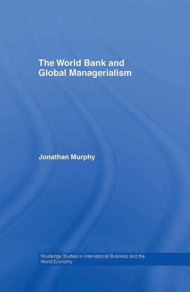 Produktbild: The World Bank and Global Managerialism