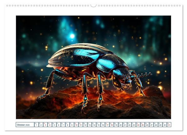 Produktbild: Magische Insekten (hochwertiger Premium Wandkalender 2026 DIN A2 quer), Kunstdruck in Hochglanz