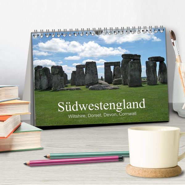 Produktbild: S&uuml;dwestengland (Tischkalender 2026 DIN A5 quer), CALVENDO Monatskalender